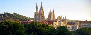 Cathedral of Burgos at dawn